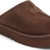 Donne Ganni Pantofole | Pantofola Ugg(R) Discoquette In Vero Shearling In Cedro Bruciato/Naturale A Nordstrom, Taglia 10