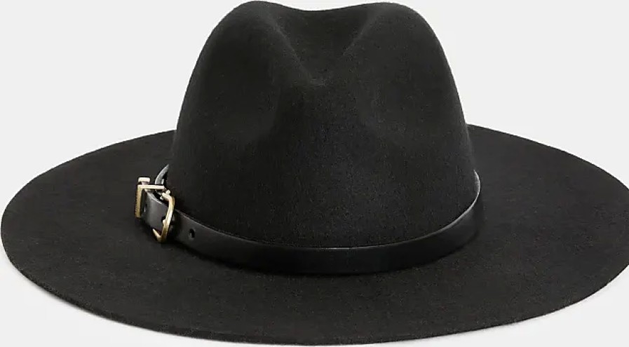 Donne Gelato Cappelli | Cappello Fedora In Lana Western Matilda