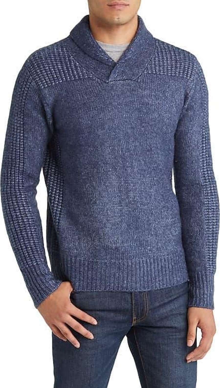 Uomini Fjällräven Maglioni | Maglione Da Uomo Con Collo A Scialle Di Peso Medio In Blu Scuro Su Nordstrom, Taglia Xx-Large