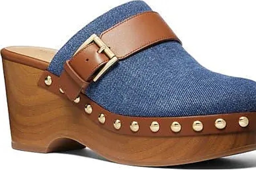 Donne Crocs Muli | Zoccolo Con Plateau Rye In Denim A Nordstrom, Taglia 6.5