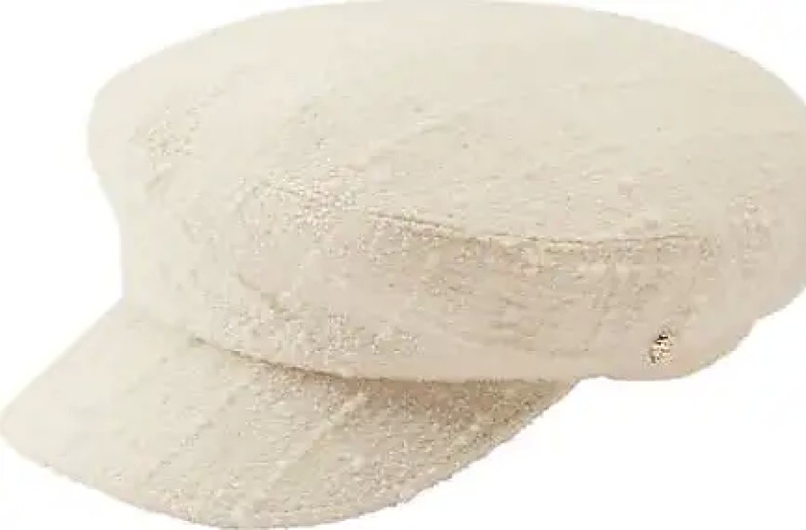 Donne Lele Sadoughi Cappelli Invernali | Cappello Da Strillone In Misto Lana Vicky Boucle In Crema A Nordstrom