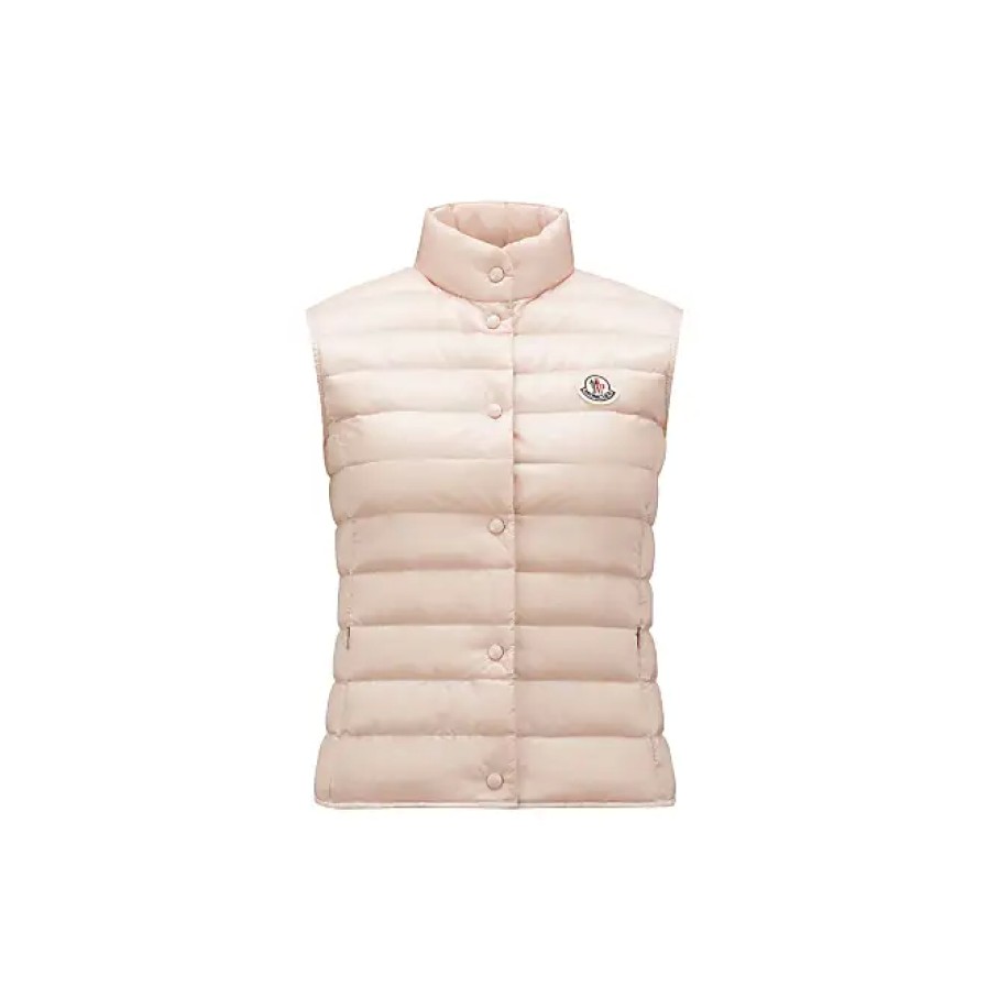 Donne Moncler Gilet | Gilet Liane Rosa Taglia 2