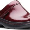 Donne Mia Muli | Zoccolo Clarks(R) Clarkspro In Vernice Bordeaux A Nordstrom, Taglia 11