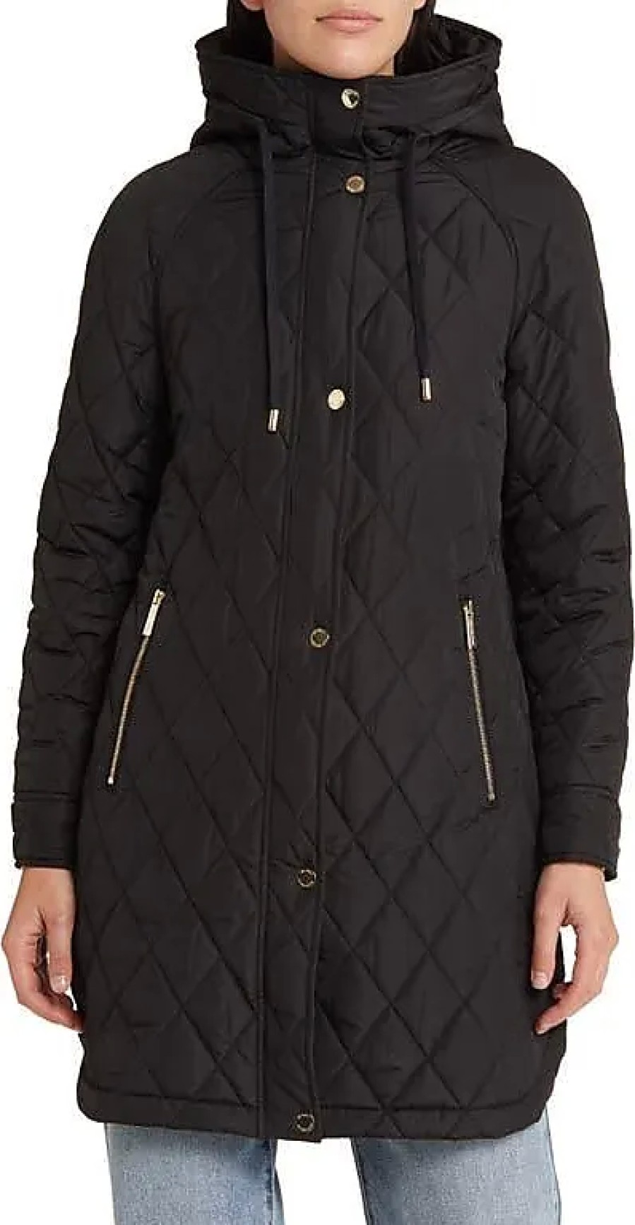 Donne Moncler Giacche | Piumino Trapuntato Resistente All'Acqua Con Imbottitura 450 Power In Nero A Nordstrom, Taglia X-Small