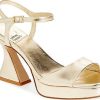 Donne Steve Madden Scarpe Con Plateau | Sandalo Con Plateau Jadie In Oro A Nordstrom, Taglia 6.5