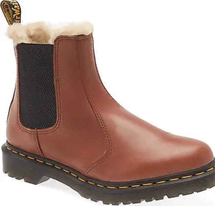 Donne UGG Stivali | 2976 Stivaletto Chelsea In Montone Sintetico Color Cuoio A Nordstrom, Taglia 5Us