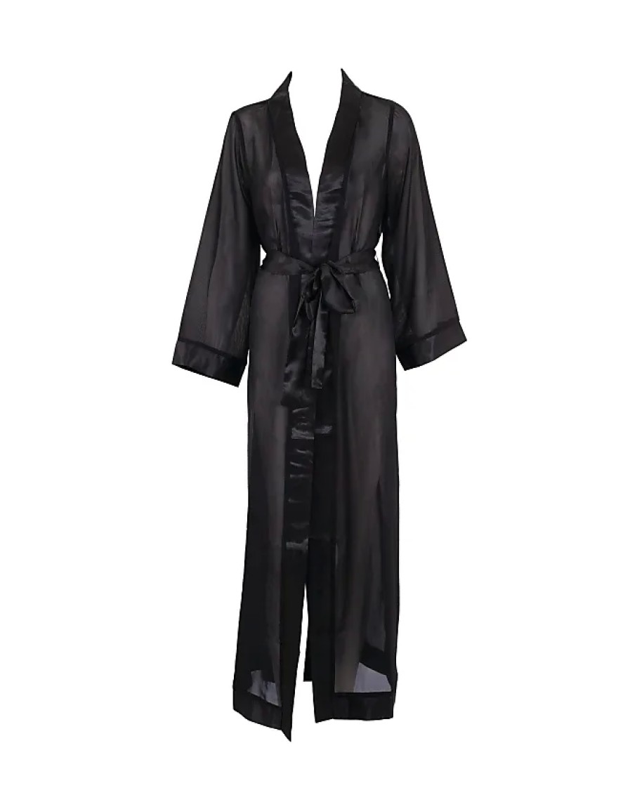 Donne UGG Abbigliamento Da Salotto | Kimono Lungo Marcella Nero