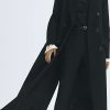 Donne Reiss Cappotti | Margot - Cappotto Lungo Doppiopetto In Misto Lana-Cashmere Atelier, Us 12