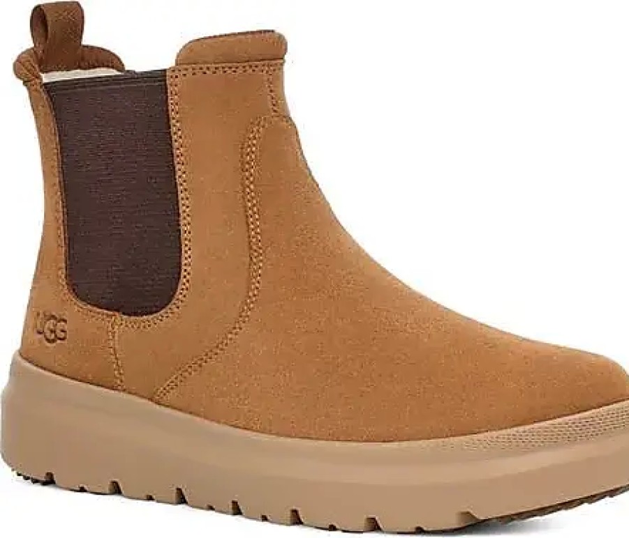 Donne Dottor Martens Stivali | Ugg(R) Burleigh Chelsea Boot In Castagna A Nordstrom, Taglia 10.5