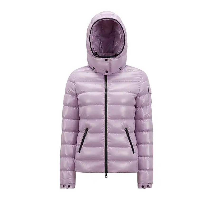 Donne Moncler Giacche | Piumino Corto Bady Viola Taglia 4