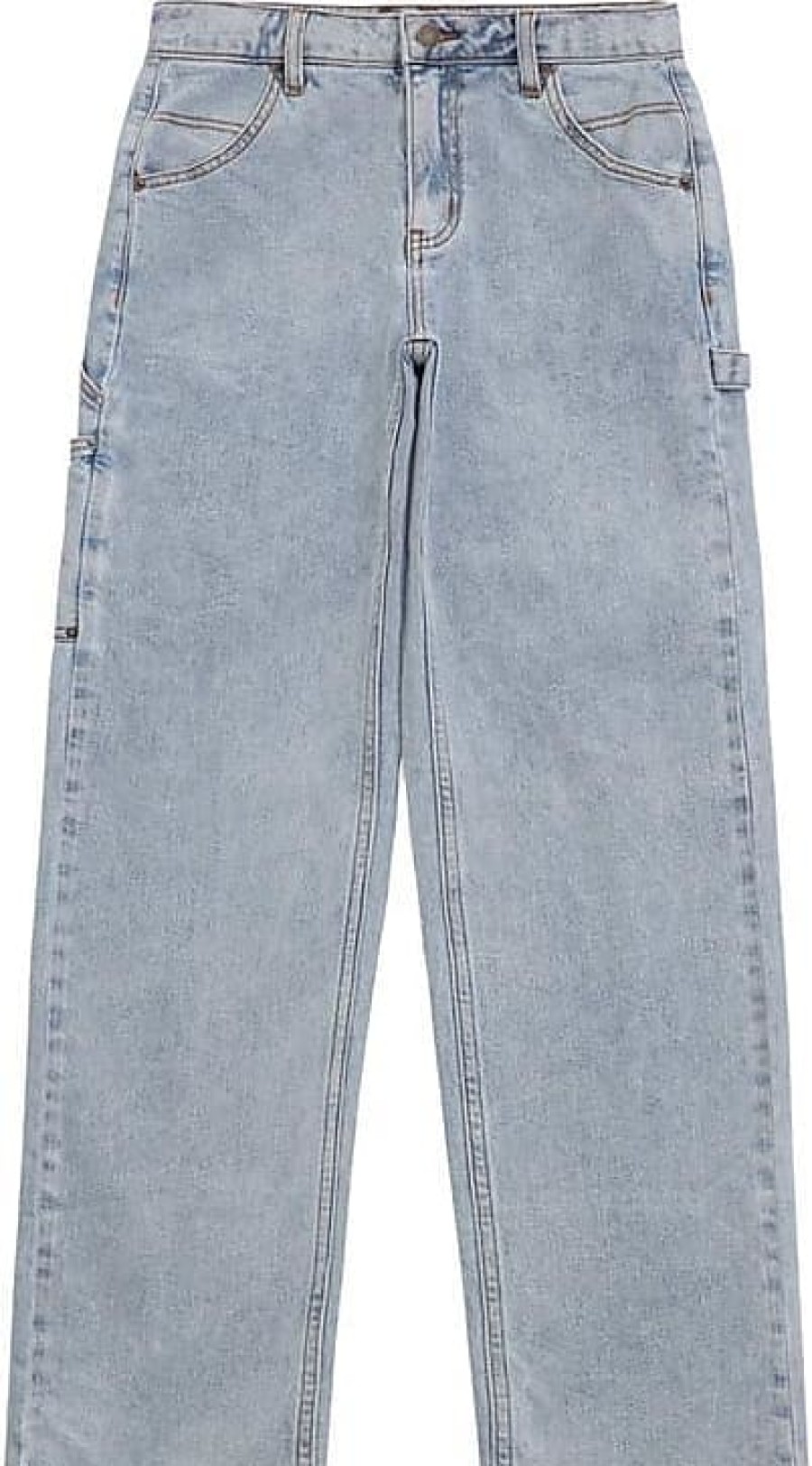 Donne Madre Jeans | Vai Kit Carpenter Jeans In Denim Blu A Nordstrom, Taglia 27 X 32