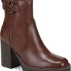 Donne Jeffrey Campbell Stivaletti | Stivaletto Con Cerniera Wilde Resistente All'Acqua In Pelle Marrone Cappuccino A Nordstrom, Taglia 6.5