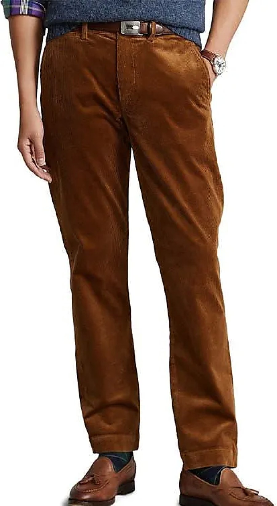 Uomini Straccio e ossa Pantaloni | Pantaloni Di Velluto A Coste In Marrone Dorato A Nordstrom, Dimensioni 34 X 32