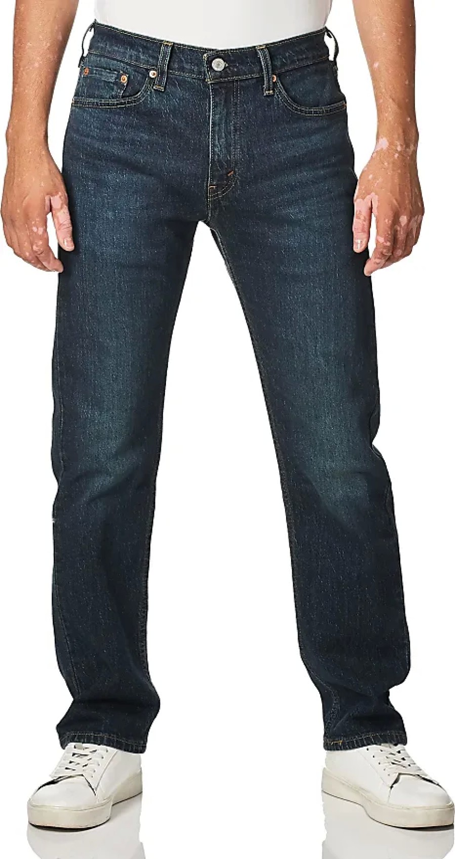 Uomini Liverpool LA Jeans | Jeans Da Uomo 505 Vestibilita Regolare (Disponibili Anche In Versione Grande E Alta), (Nuovo) Durian Tint-Stretch, 34 W X 32 L