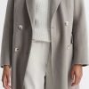 Donne Maje Cappotti | Cappotto Di Media Lunghezza In Lana Beige