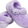 Donne Linea Paolo Pantofole | Scarpe Da Donna Classiche Fur Sure (Lavanda).