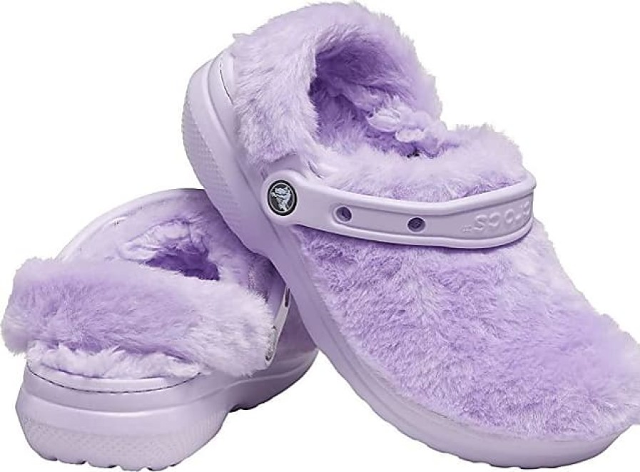 Donne Linea Paolo Pantofole | Scarpe Da Donna Classiche Fur Sure (Lavanda).