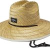 Uomini Quiksilver Cappelli | Cappellini Con Cappello Di Paglia (Neon Night) Con Stampa Tides