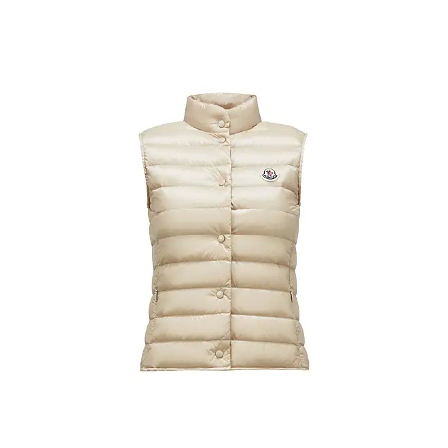 Donne MaxMara Gilet | Piumino Liane Beige Taglia 00