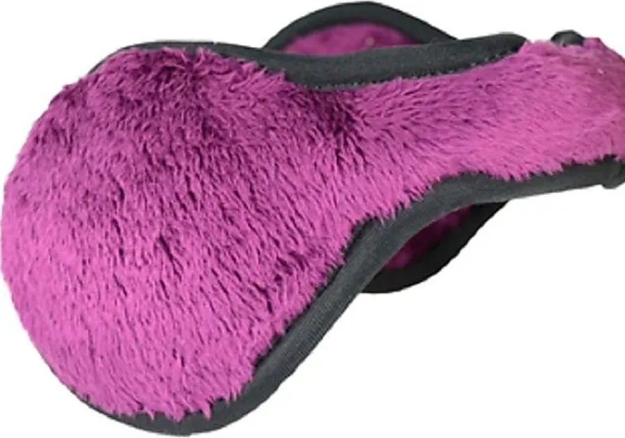 Donne CC Cuffie Antirumore | Scaldaorecchie Regolabili Da Donna In Pile Lush (Viola Scuro)