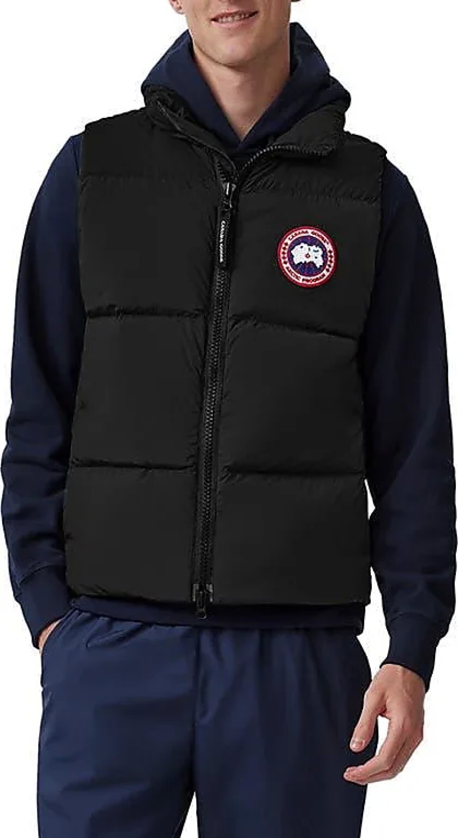 Uomini Moncler Gilet | Gilet Imbottito Lawrence Water Repellent 750 Fill Power Down In Nero Su Nordstrom, Taglia X-Large