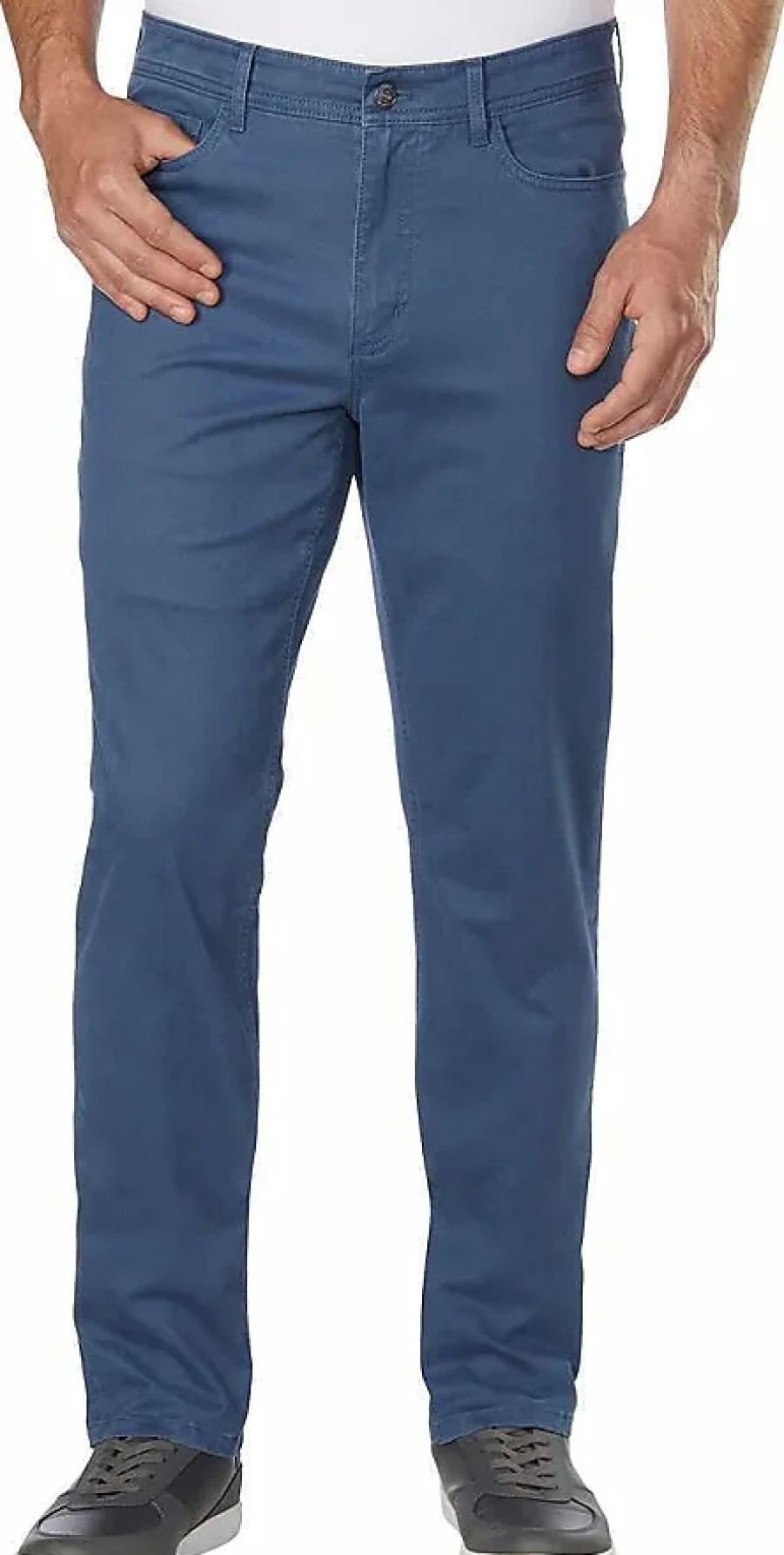 Uomini Paul Smith Pantaloni | Pantaloni Da Uomo A 5 Tasche In Twill (Denim Scuro, 32 L X 34 L)