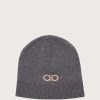 Donne Boden Cappelli Invernali | Berretto Donna In Cashmere Carbone/Cammello