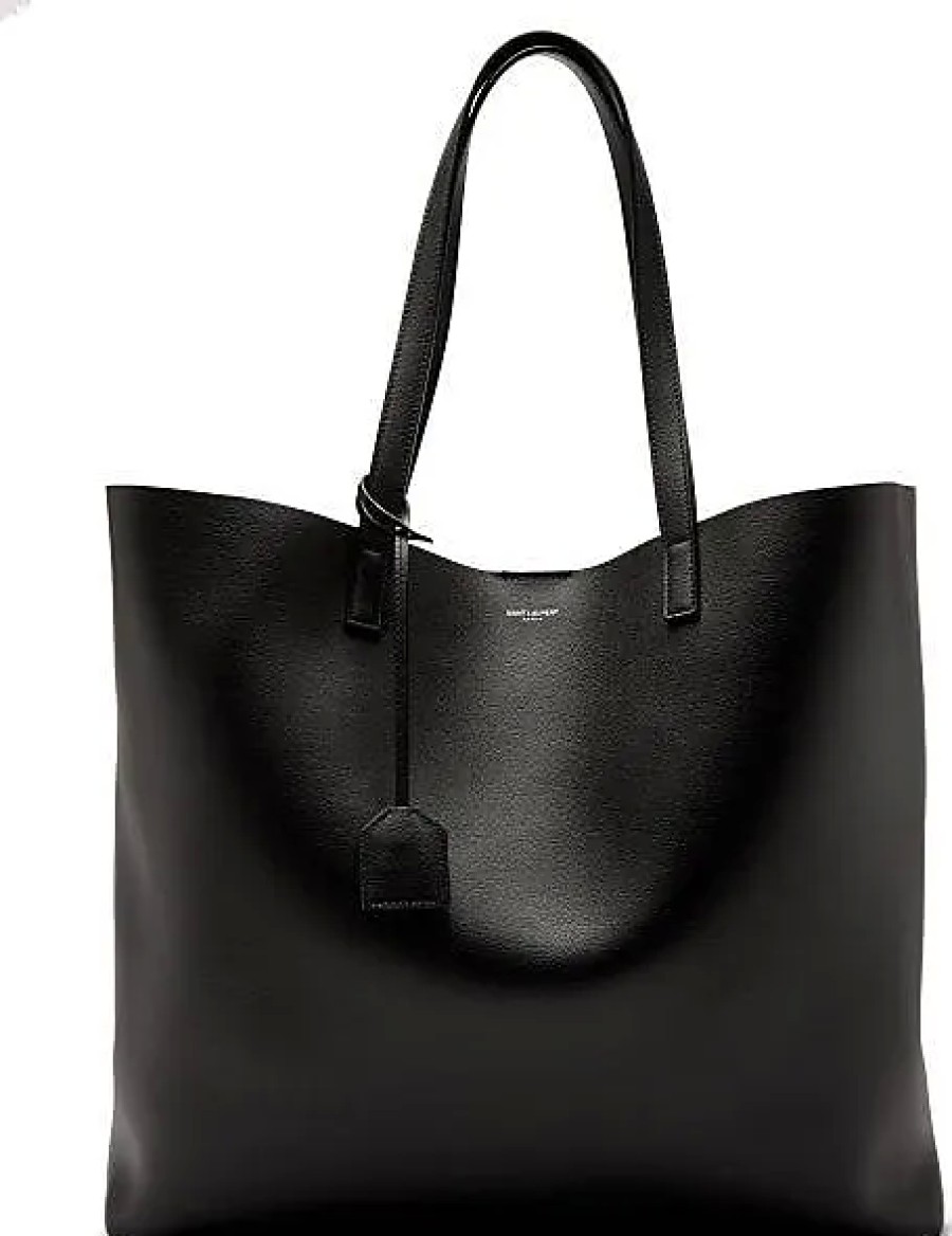 Donne Lacoste Borse | Borsa Tote In Pelle - Uomo - Nera