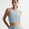 Donne Reiss Costumi Da Bagno | Emma - Blue Castore - Reggiseno Sportivo Emma Castore Performance, Regno Unito 2X-Small