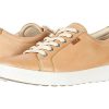 Donne Reiss Scarpe Di Pelle | Scarpe Casual Stringate Da Donna Soft 7 Sneaker (Pelle Di Mucca Cipria).