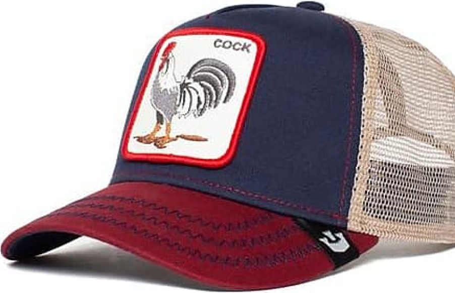 Uomini Fratelli Goorin Tappi | Il Cappello Da Camionista Cock In Navy A Nordstrom