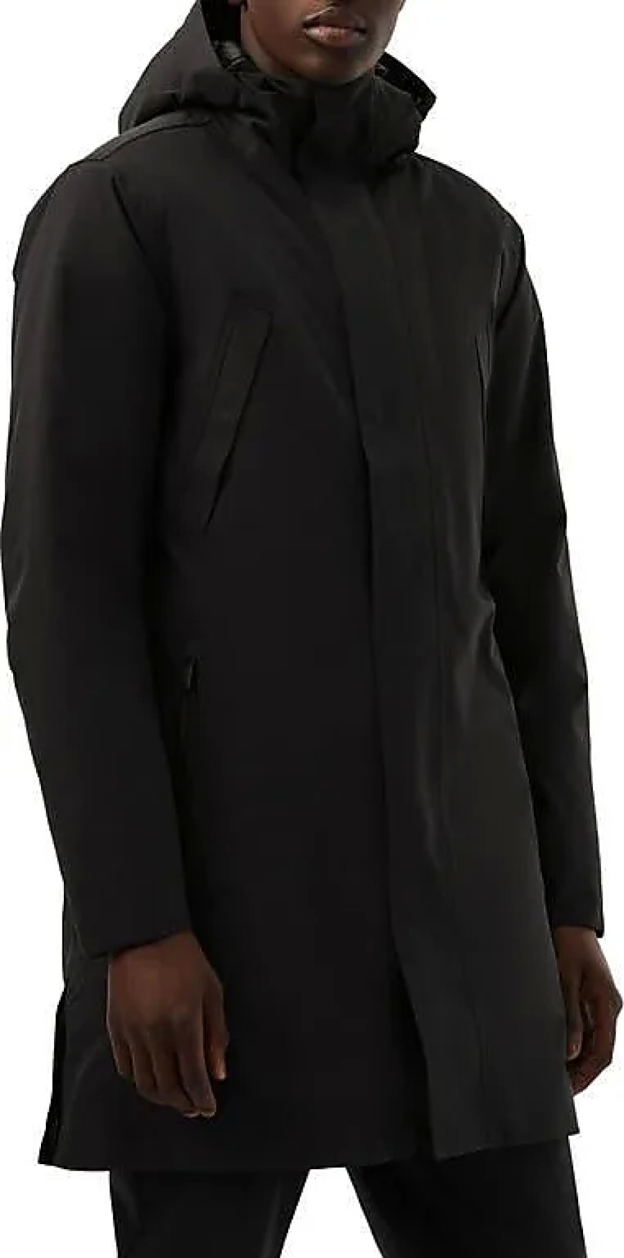 Uomini Oca del Canada Cappotti | Parka Con Cappuccio Impermeabile Koov Taurobran In Nero Su Nordstrom, Taglia Xx-Large