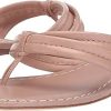 Donne Cane a razzo Infradito | Sandali Con Tacco Miami Demi (Vitello Blush Antico) Scarpe Con Zeppa Da Donna