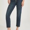 Uomini Luca Faloni Jeans | Bailey - Jeans Dal Taglio Slim A Vita Media Blu Scuro, 29R