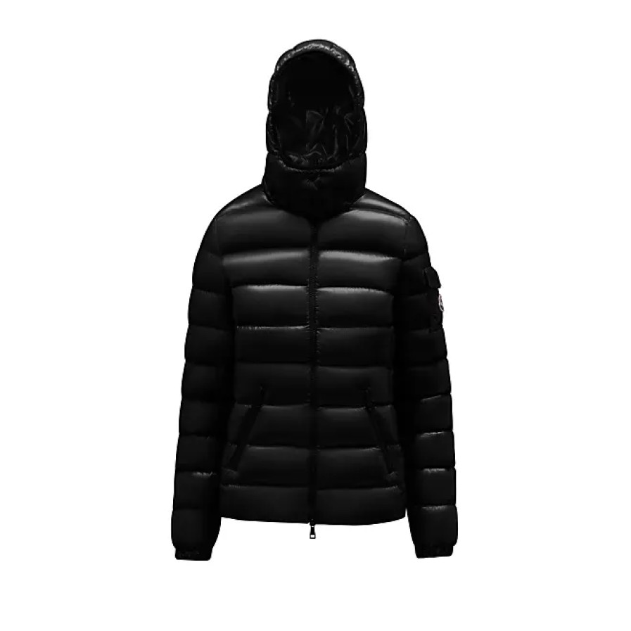 Donne Moncler Giacche | Piumino Corto Bady Nero Taglia 2