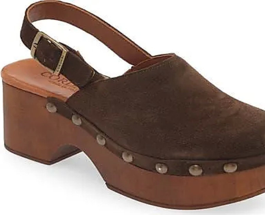 Donne Camminata leggera Muli | Zoccolo Con Piattaforma Willis In Cacao A Nordstrom, Misura 4,5U