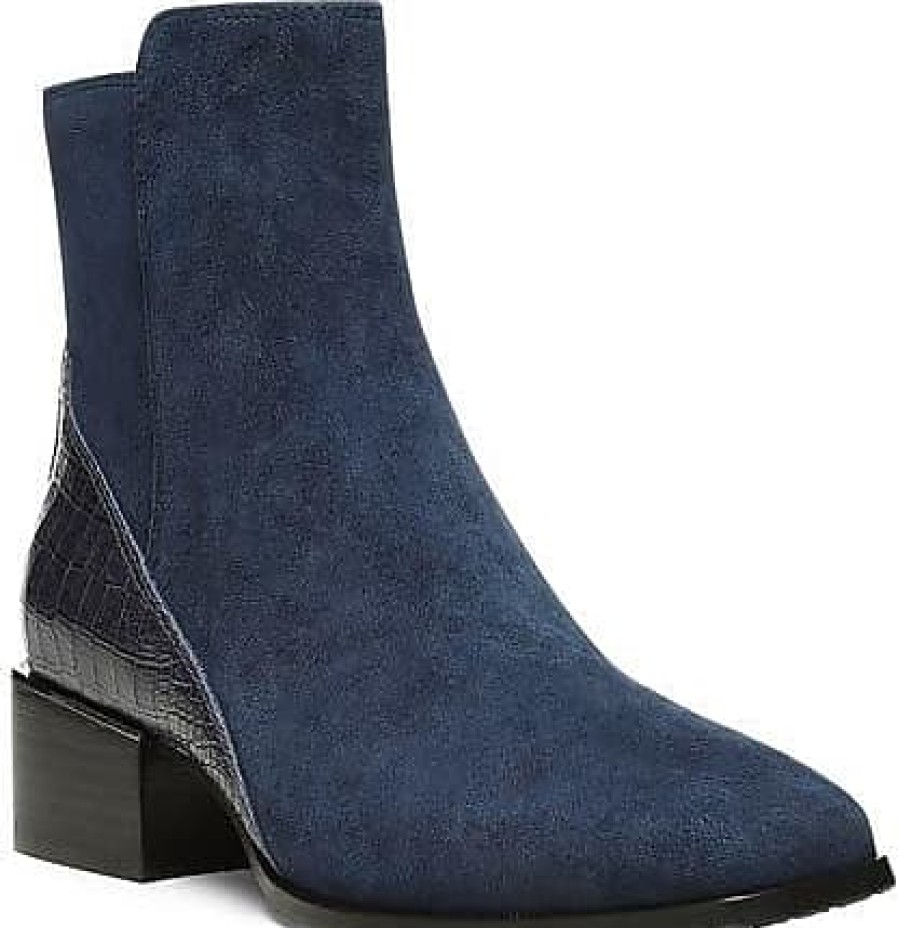 Donne bella vita Stivaletti | Stivaletto Azia In Blu Scuro A Nordstrom, Taglia 8.5