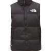 Uomini Moncler Gilet | Gilet Trapuntato In Piumino Nuptse Retro Del 1996 - Uomo - Nero