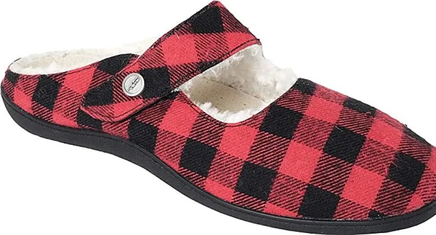 Donne Ganni Pantofole | Scarpe Da Donna Oceanside (Buffalo Check).