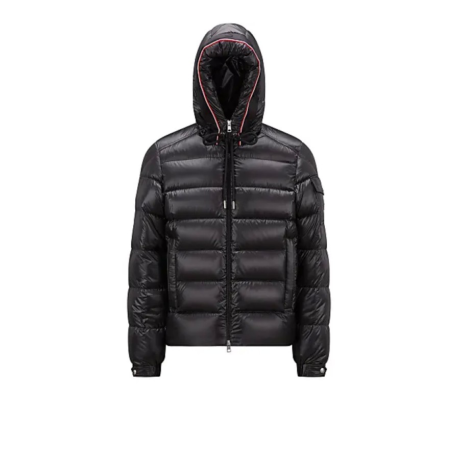 Uomini Moncler Giacche | Piumino Corto Pavin Nero Taglia 5