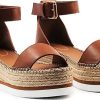 Donne Caramelle Scarpe Con Plateau | Sandalo Espadrillas Con Plateau Glyn In 533 Marrone Chiaro A Nordstrom, Taglia 10Us