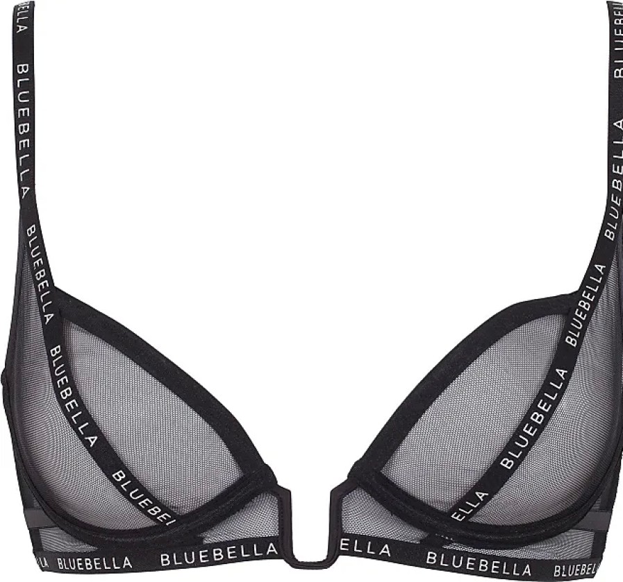 Uomini Bluebella Biancheria Intima | Reggiseno Sadie Nero/Bianco