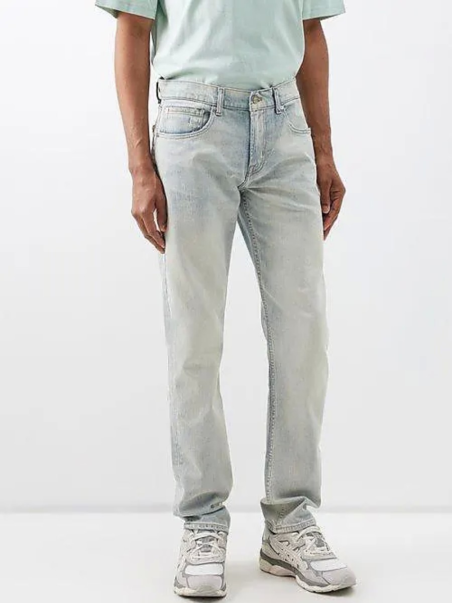 Uomini polo Ralph Lauren Jeans | Jeans A Gamba Dritta Take The Road - Uomo - Blu Chiaro