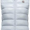 Donne Moncler Gilet | Gilet In Piumino Ghany Grigio Taglia 0