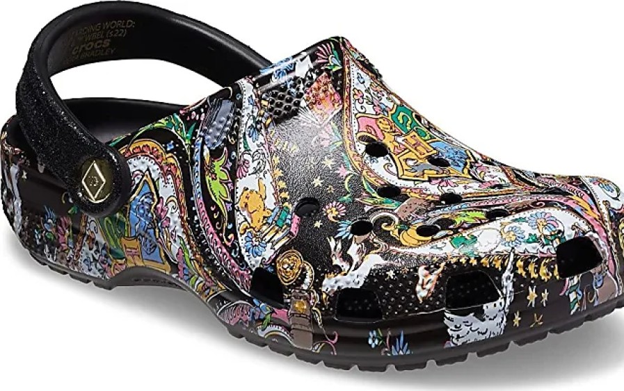 Donne Birkenstock Pantofole | Scarpe Classiche Vera Bradley X Harry Potter Clog (Nero/Multi).