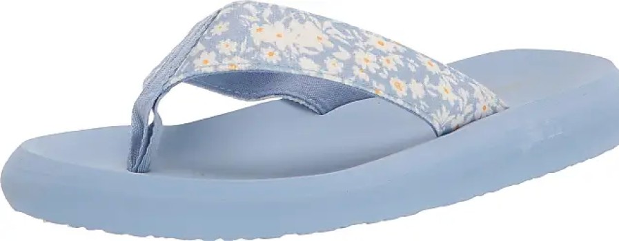 Donne Roxy Infradito | Infradito Girasole Da Donna, Margherita Blu, 7,5