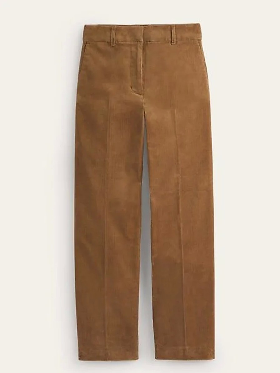 Uomini Straccio e ossa Pantaloni | Pantaloni Di Velluto A Coste Kew Camel Donna Boden