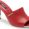 Donne Clarks Muli | Sandalo Mulo Slip-On Bronx In Rosso A Nordstrom, Taglia 5.5