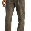 Uomini APC Jeans | Jeans Carpentiere Con Orlo Grezzo Marrone A Nordstrom, Taglia 30