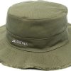 Uomini Dolce Gabbana Cappelli | Cappello Da Pescatore Le Bob Artichaut - Unisex - Cotone - 56 - Verde